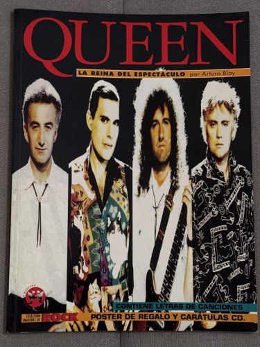 Portada del libro de Queen - la reina del espectáculo
