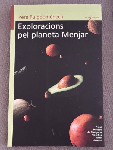 Portada del libro de Exploracions pel planeta Menjar