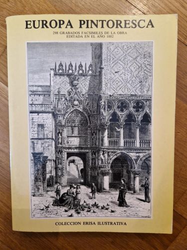 Portada del libro de Europa pintoresca. Descripción general de viajes.