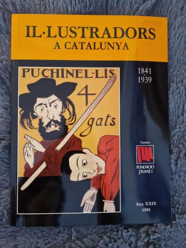 Portada del libro de Il·lustradors a Catalunya (1841-1939)