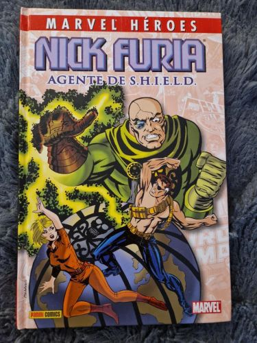 Portada del libro de Marvel Héroes 10: Nick Furia, agente de S.H.I.E.L.D.