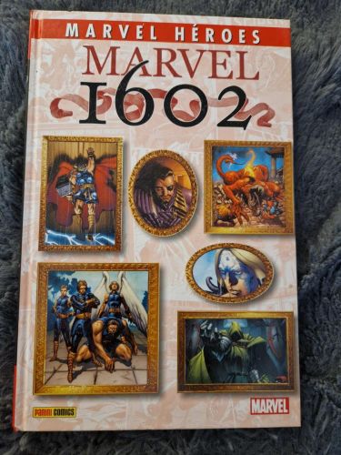 Portada del libro de Marvel Héroes 42: Marvel 1602