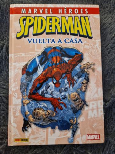 Portada del libro de Marvel Héroes 01. Spiderman, vuelta a casa