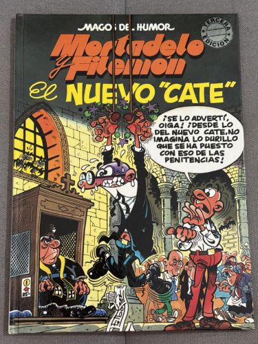 Portada del libro de Mortadelo y Filemón: El Nuevo Cate