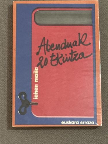 Portada del libro de Abenduak 20 ekintza