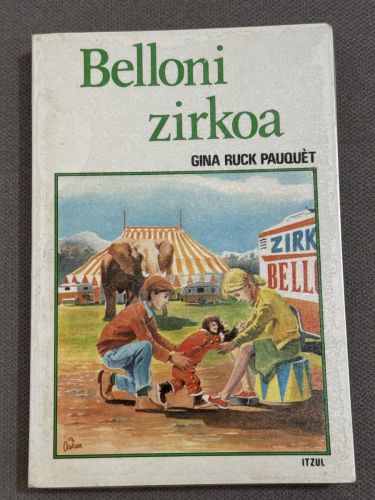 Portada del libro de Belloni zirkoa