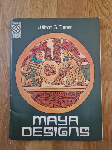 Portada del libro de Maya Designs (Dover Pictorial Archive)
