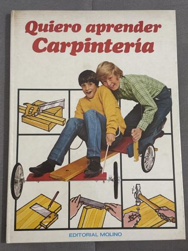Portada del libro de Quiero aprender carpintería