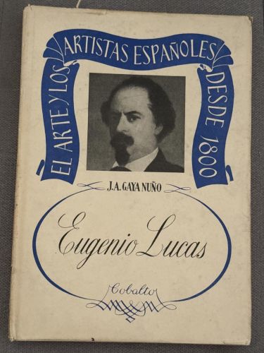 Portada del libro de Eugenio Lucas