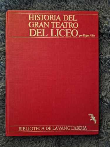 Portada del libro de Historia del Gran Teatro del Liceo