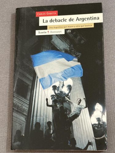 Portada del libro de La debacle de Argentina