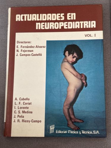 Portada del libro de Actualidades en neuropediatría. (Tomo 1)