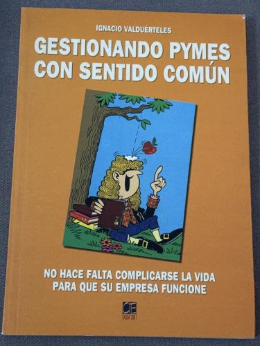Portada del libro de Gestionando Pymes con sentido común