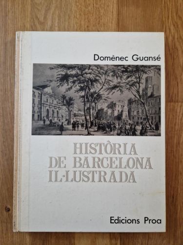 Portada del libro de Història de Barcelona il·lustrada