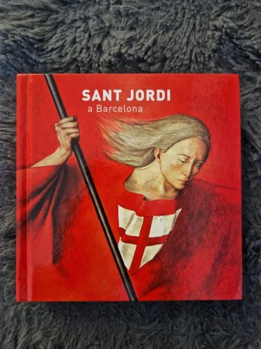 Portada del libro de Sant Jordi a Barcelona