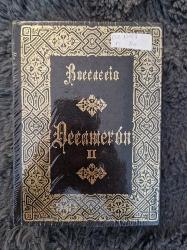 Portada del libro de Decamerón II