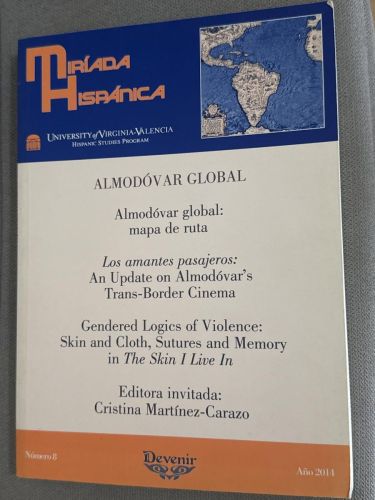 Portada del libro de Mirada hispanica. Admodóvar Global. 2014, Número 8