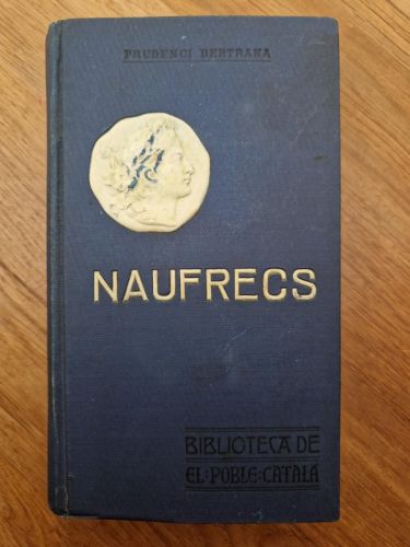 Portada del libro de Naufrecs. Relat contemporani (Primera Edició)