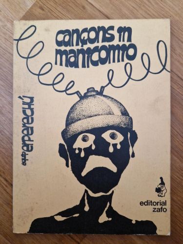 Portada del libro de Cançons in manicomio
