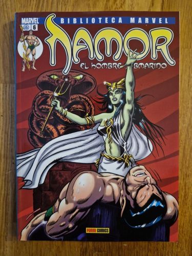 Portada del libro de Biblioteca Marvel. Namor 06