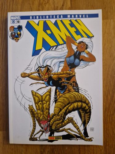 Portada del libro de Biblioteca Marvel. X-Men 13