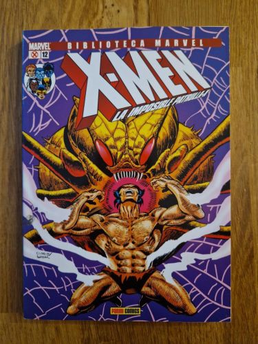 Portada del libro de Biblioteca Marvel. X-Men 12