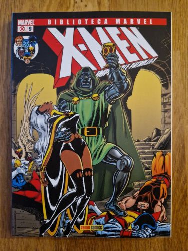 Portada del libro de Biblioteca Marvel. X-Men 09