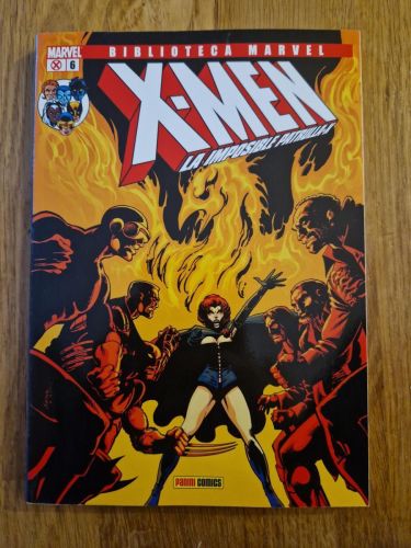 Portada del libro de Biblioteca Marvel. X-Men 06