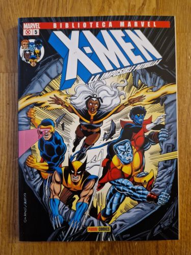 Portada del libro de Biblioteca Marvel. X-Men 05