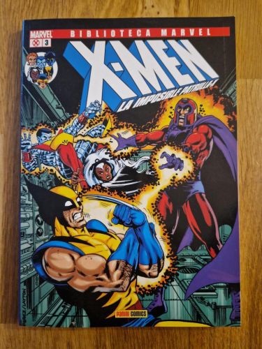 Portada del libro de Biblioteca Marvel. X-Men 03