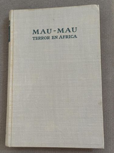 Portada del libro de Mau-mau terror en África