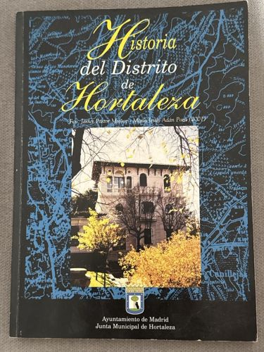 Portada del libro de Historia del Distrito de Hortaleza