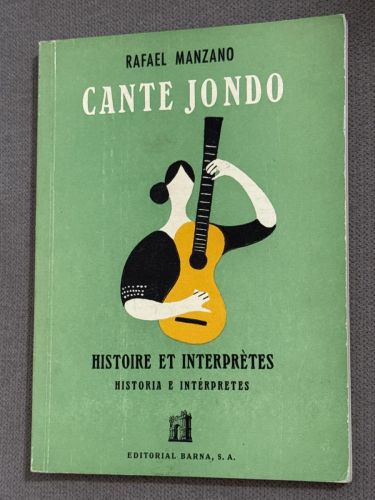 Portada del libro de Cante Jondo