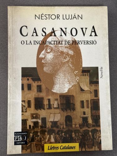 Portada del libro de Casanova o la incapacitat de perversió