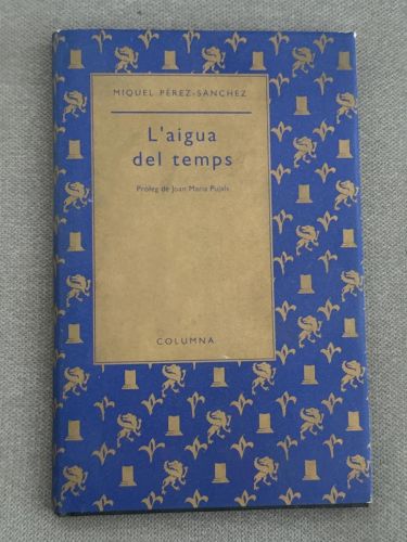 Portada del libro de L'aigua del temps
