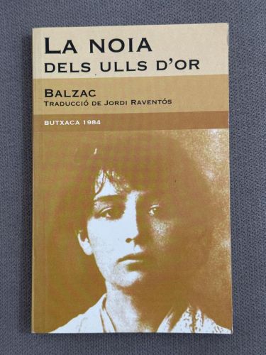 Portada del libro de La noia dels ulls d'or
