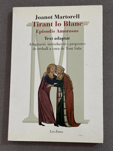 Portada del libro de Tirant lo Blanc. Episodis amorosos. Text adaptat