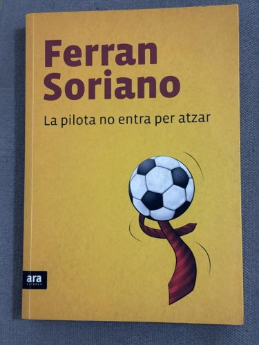 Portada del libro de La pilota no entra per atzar