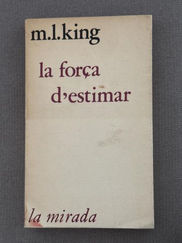 Portada del libro de La forca d'estimar