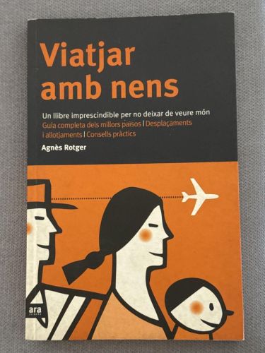 Portada del libro de Viatjar amb nens