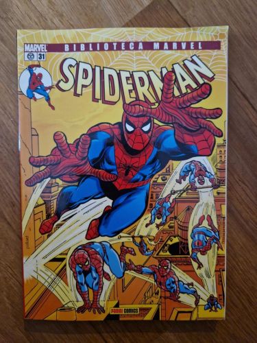 Portada del libro de Biblioteca Marvel. Spiderman 31
