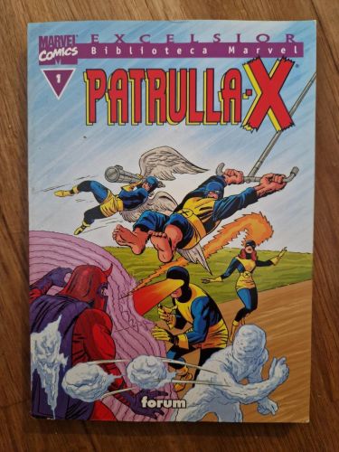 Portada del libro de Biblioteca Marve. Patrulla X 01
