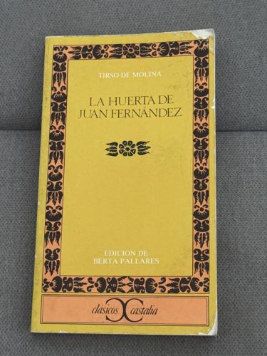 Portada del libro de La huerta de Juan Fernández