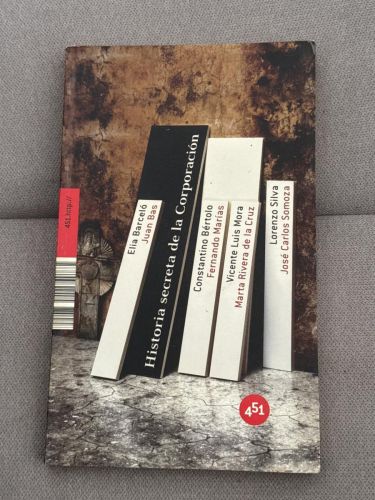 Portada del libro de Historia secreta de la Corporación