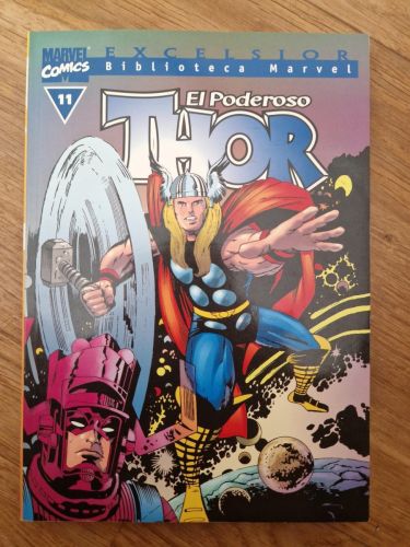 Portada del libro de Biblioteca Marvel. Thor 11