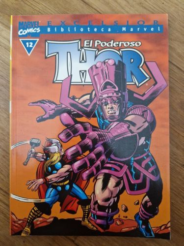 Portada del libro de Biblioteca Marvel. Thor 12