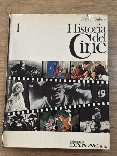Portada del libro de Historia del cine, 1