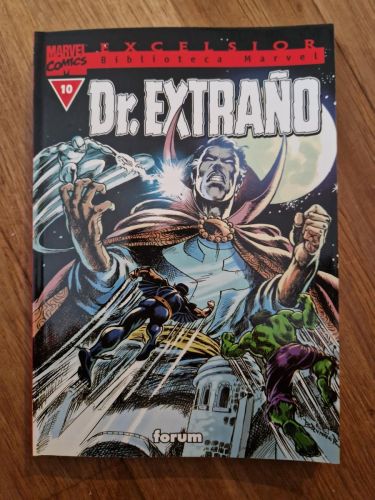 Portada del libro de Biblioteca Marvel. Dr. Extraño 10