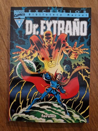 Portada del libro de Biblioteca Marvel. Dr. Extraño 09