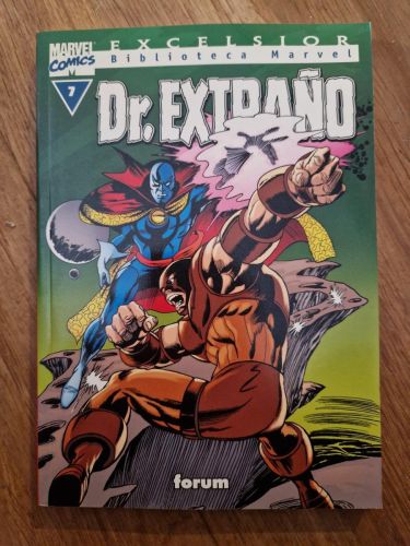 Portada del libro de Biblioteca Marvel. Dr. Extraño 07